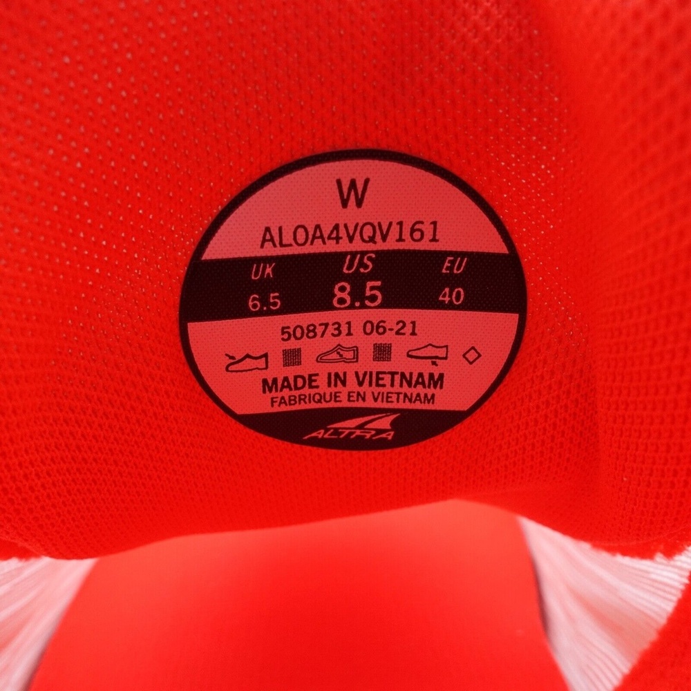 NEW ALTRA Rivera Running Shoes AL0A4VQV161 White/Coral - Picture 2 of 7